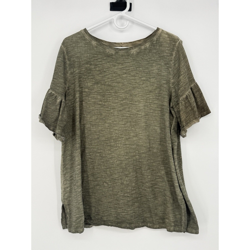 Lane Bryant Womens Green Top 14/16